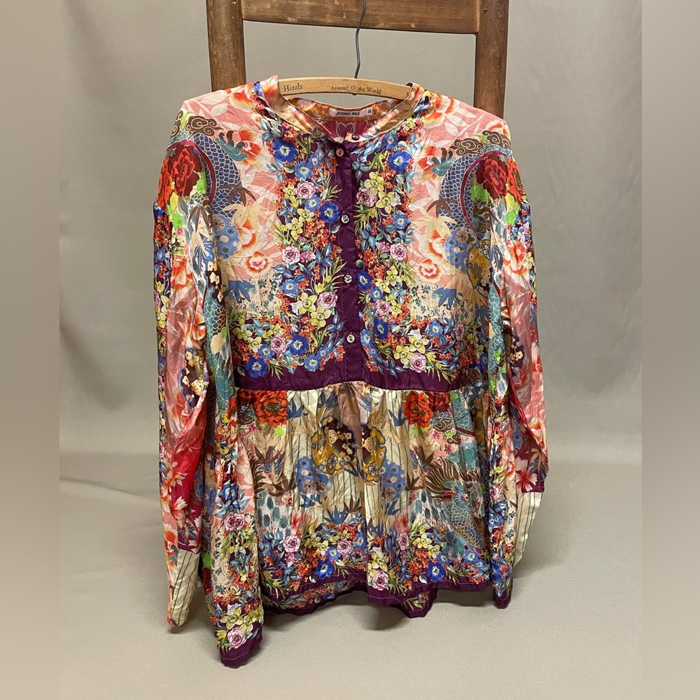 Johnny Was Adalena Derive Blouse